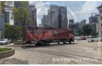 黑龍江陜西客戶采購的12噸湘潭鋰電池電機車發(fā)貨